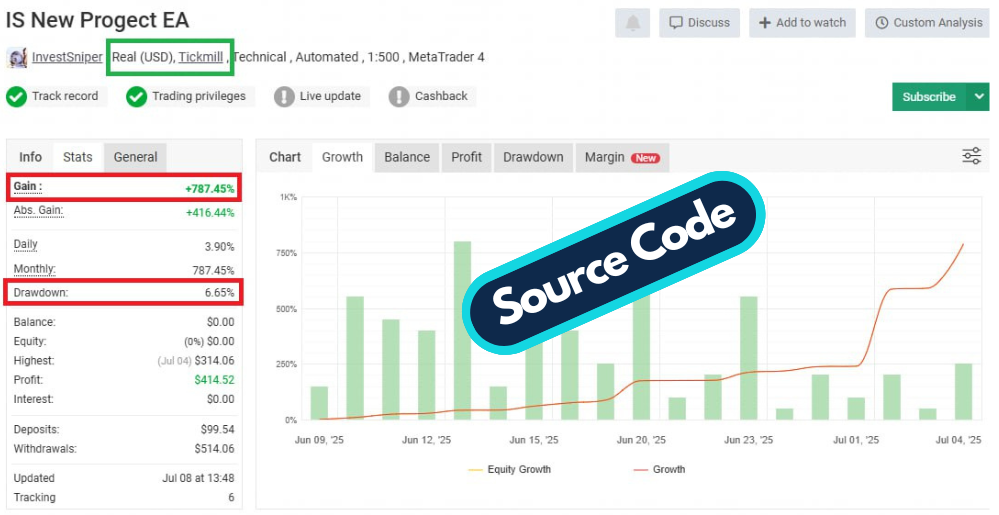 IS New Project EA MQ4 + Sets IS New Project EA MQ4 + Sets