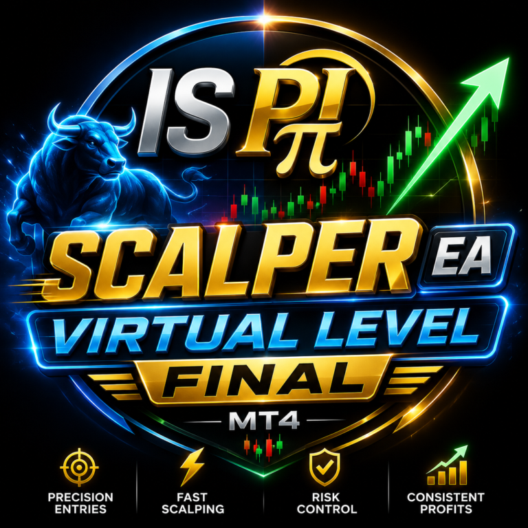 IS PI Scalper EA Virtual Level Final MT4